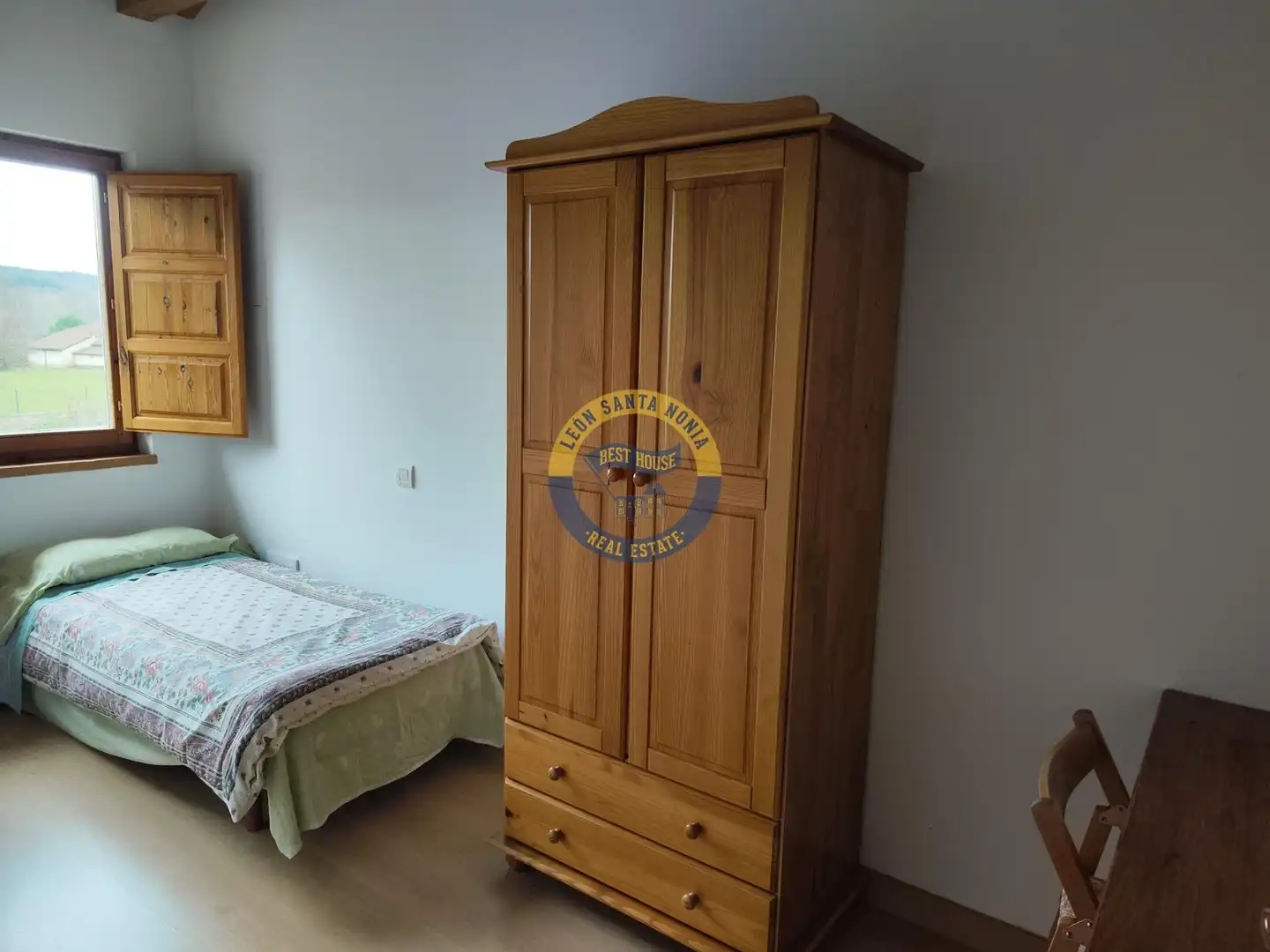 Bedroom of Houses for sale in Villaquilambre  with Heating, Private garden and Terrace