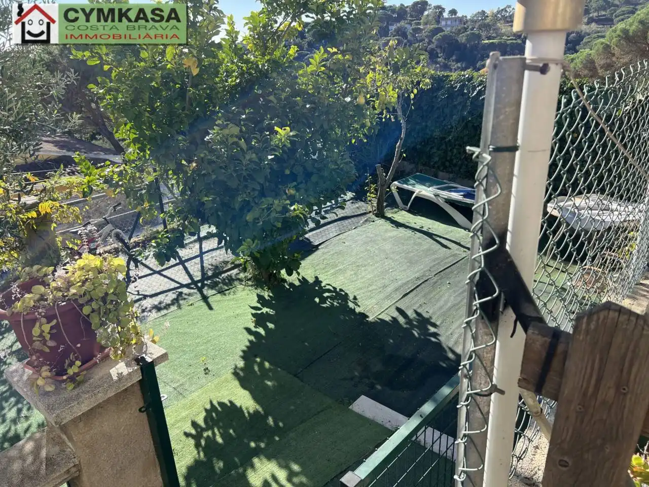Garden of Detached homes for sale in Lloret de Mar  with Air Conditioner, Terrace and Alarm