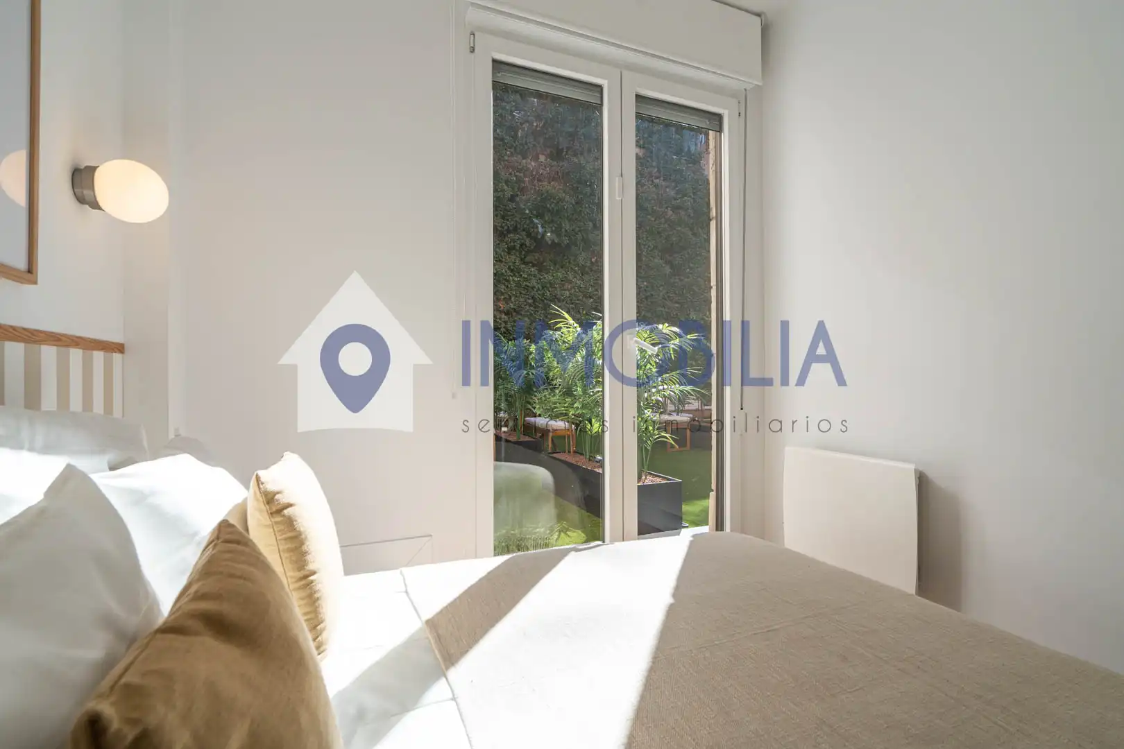 Schlafzimmer von Wohnung zum Verkauf in Madrid mit Klimaanlage, Heizung und Terrasse