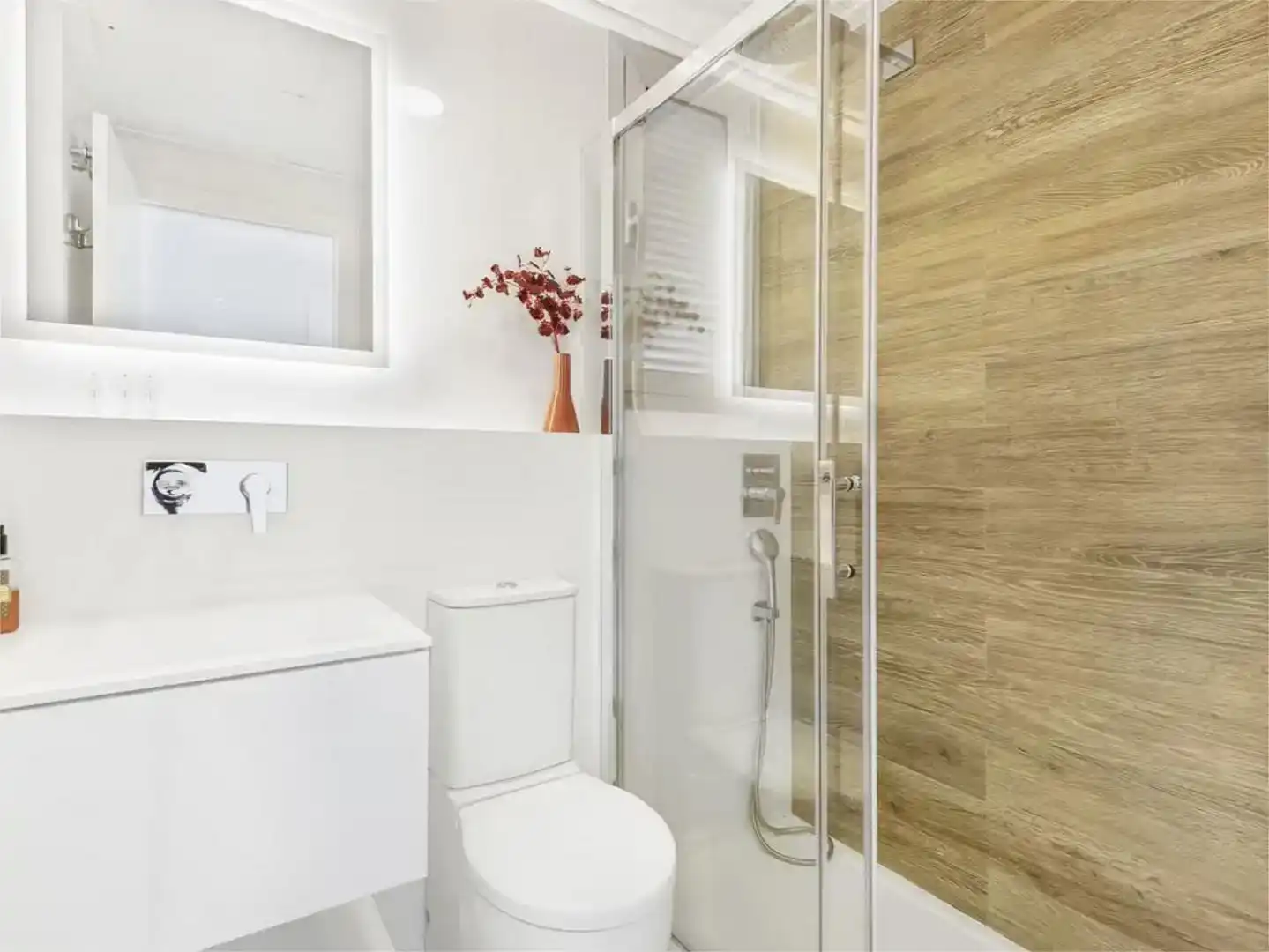 Baño de Casa o chalet de alquiler en Pilar de la Horadada con Aire acondicionado, Jardín privado y Piscina
