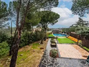 Terrassa de Casa o xalet en venda en Galapagar amb Aire condicionat, Calefacció i Jardí privat