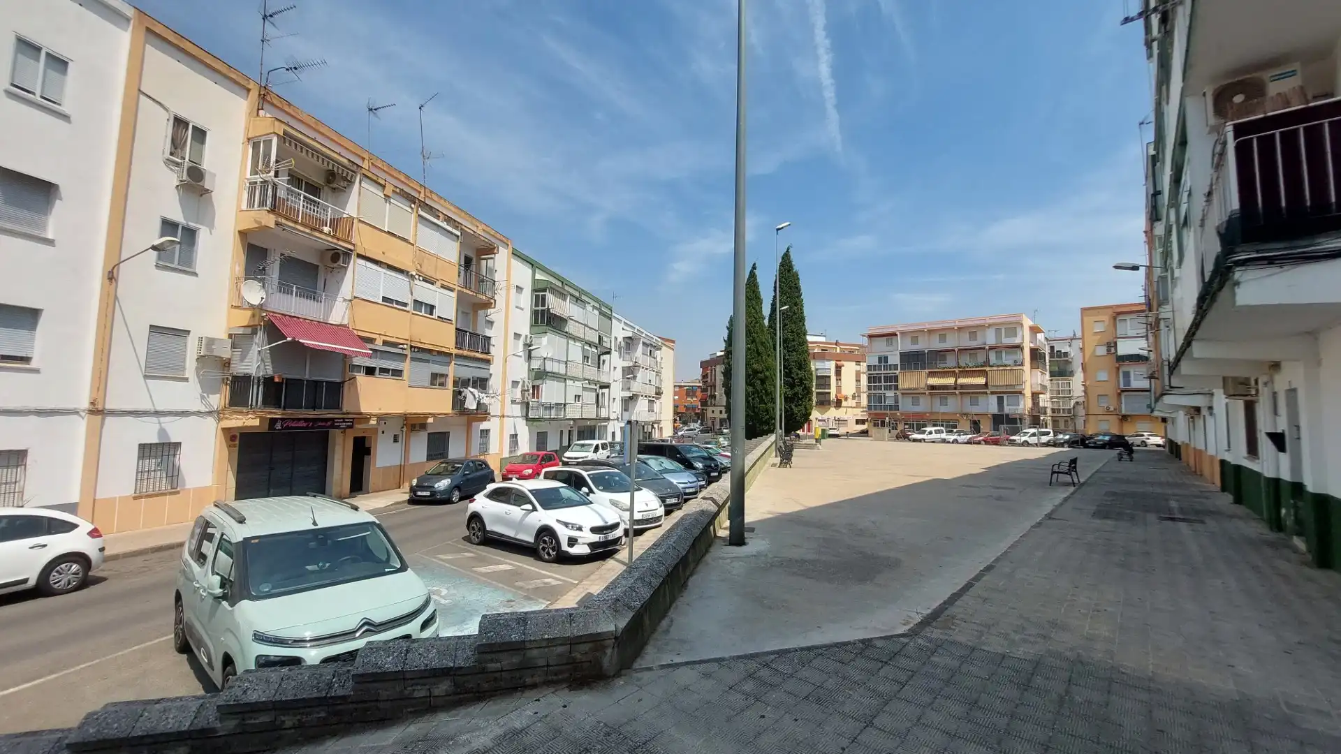 Vista exterior de Pis de lloguer en Plasencia amb Aire condicionat, Calefacció i Moblat