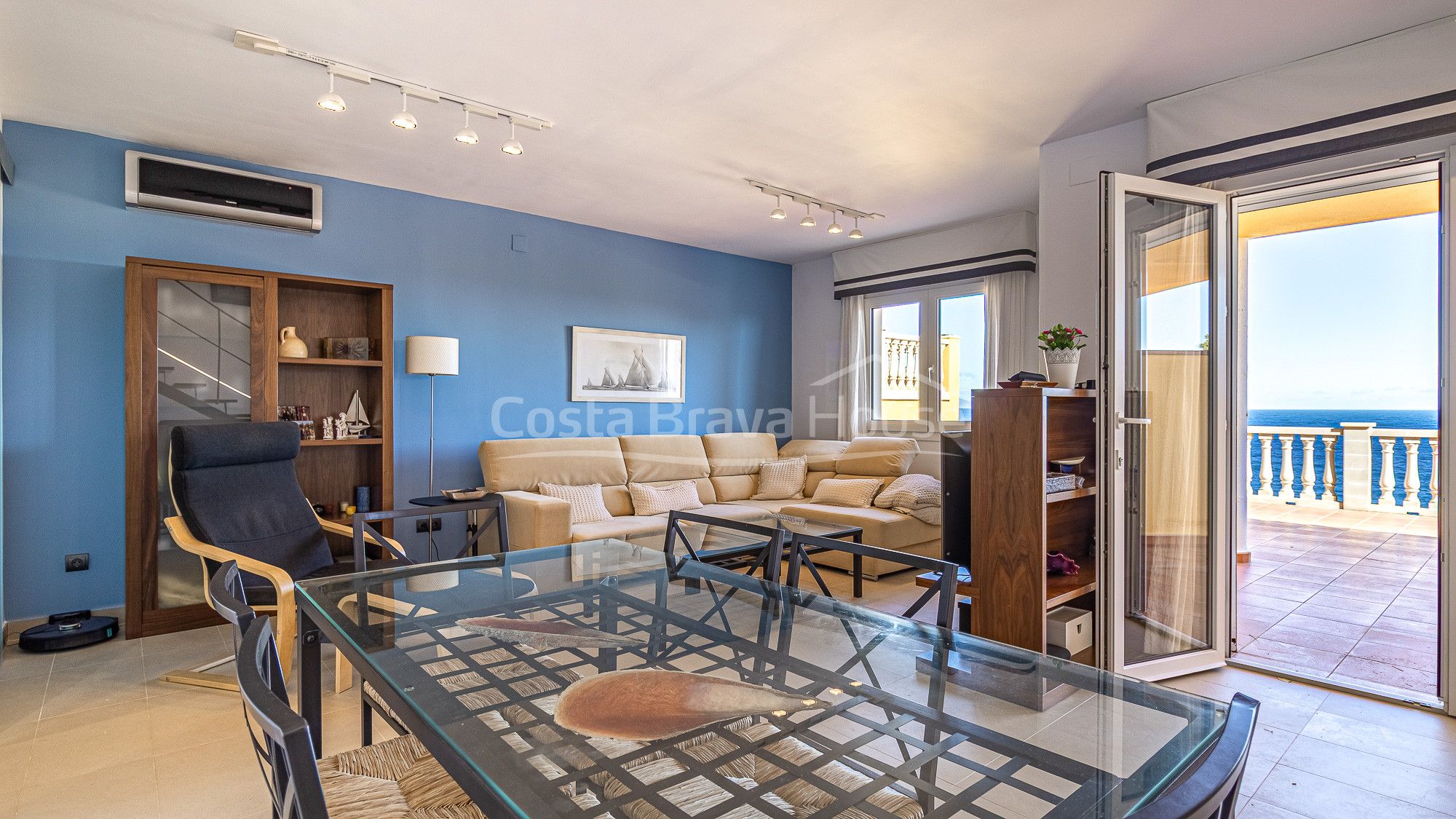 Sala d'estar de Apartament en venda en Begur amb Aire condicionat, Calefacció i Terrassa