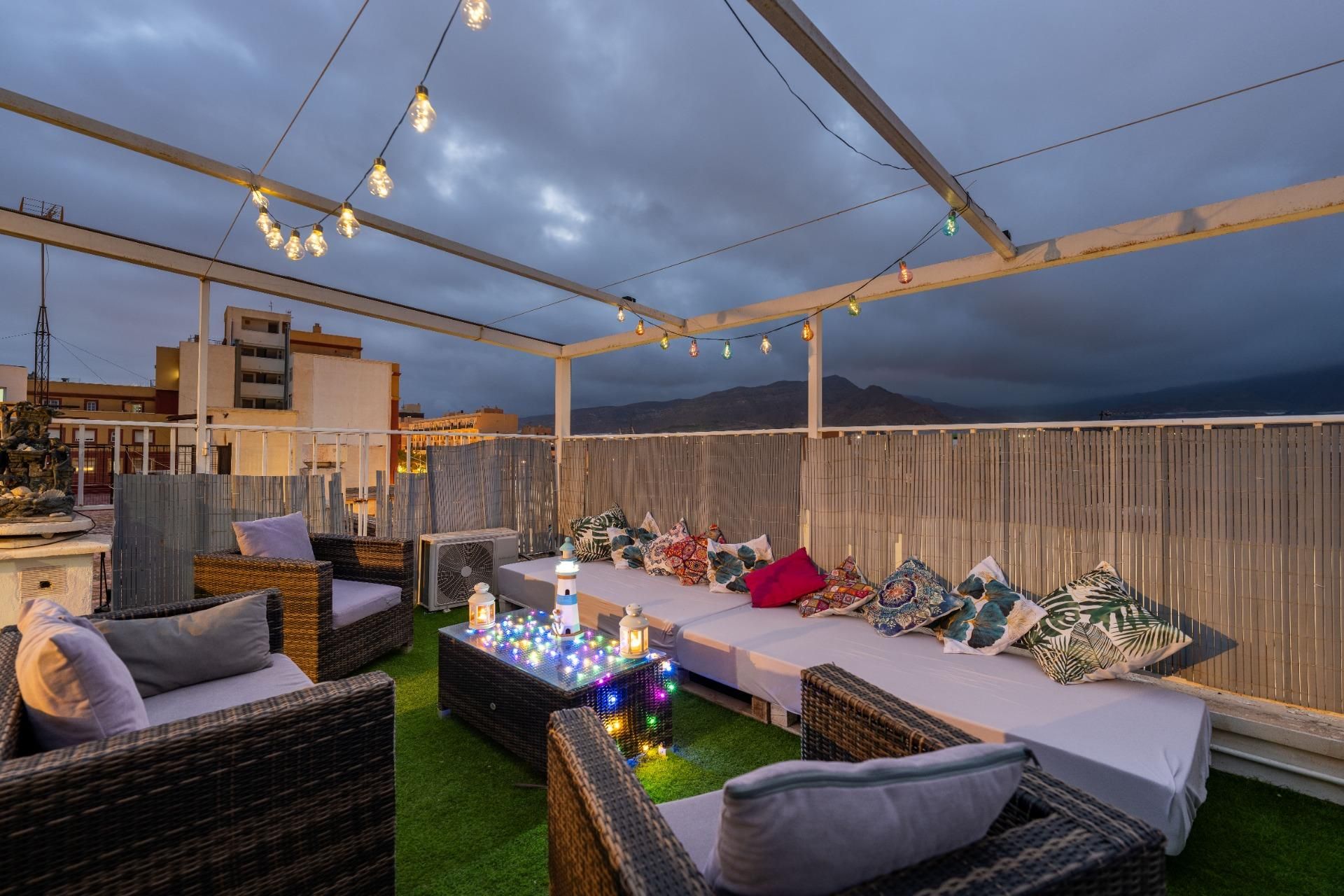 Terraza de Piso en venta en Roquetas de Mar