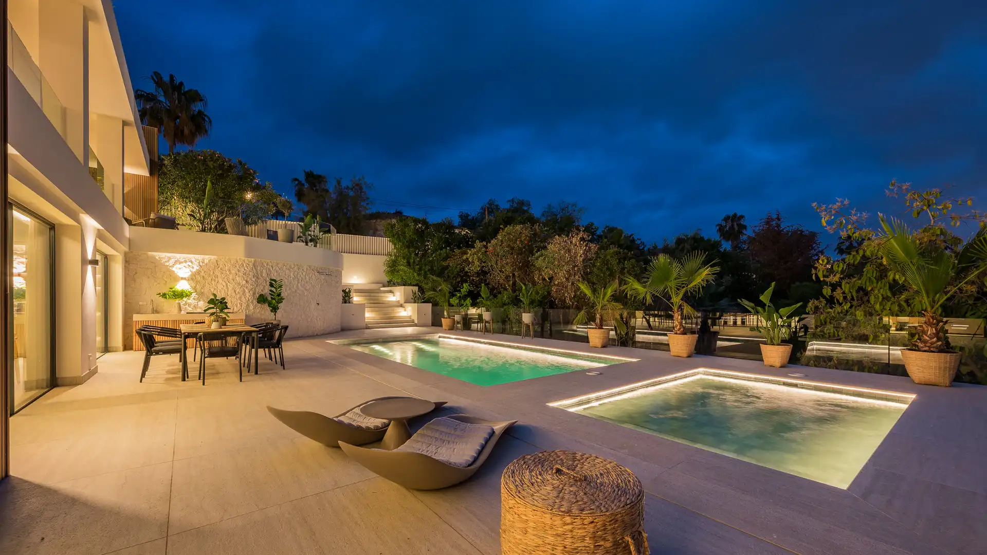 Terraza de Casa o chalet en venta en Marbella con Aire acondicionado, Jardín privado y Terraza