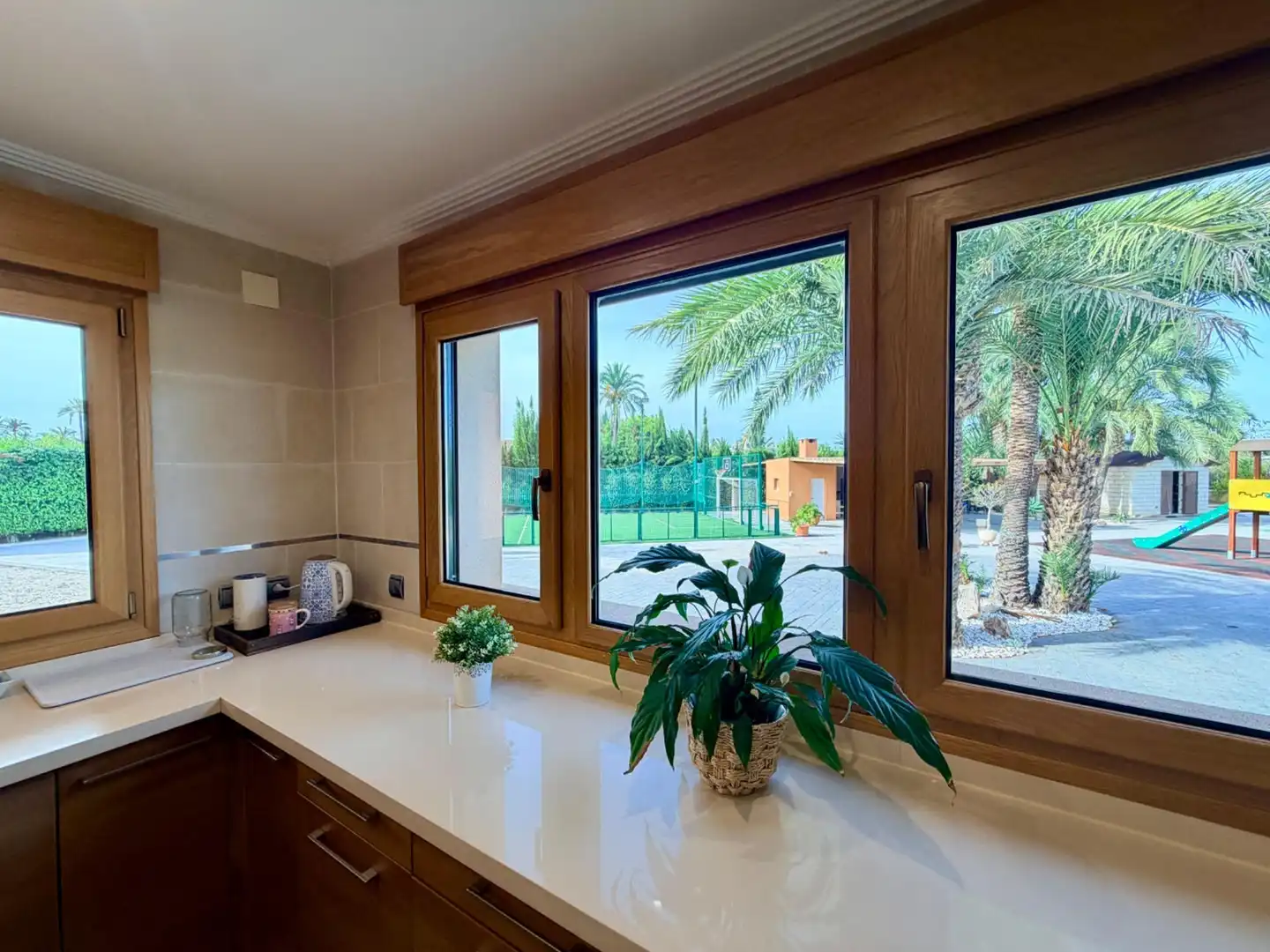 Kitchen of Houses for rent in Elche / Elx  with Air Conditioner, Heating and Private garden