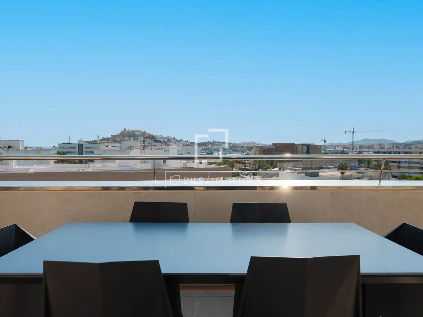 Terrace of Flat for sale in Eivissa  with Air Conditioner, Heating and Furnished
