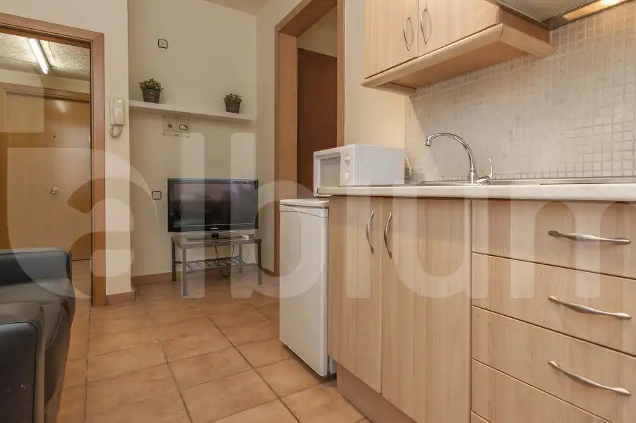 Küche von Wohnung zur Miete in Barcelona mit Klimaanlage und Heizung