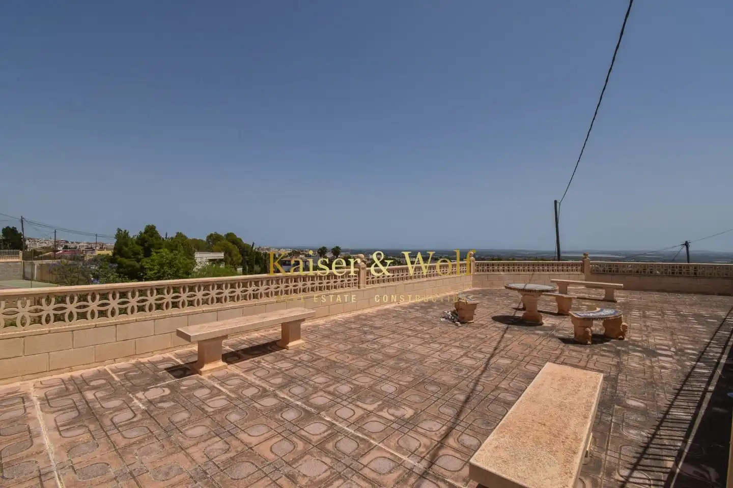 Terraza de Casa o chalet en venta en Crevillent con Aire acondicionado, Jardín privado y Terraza