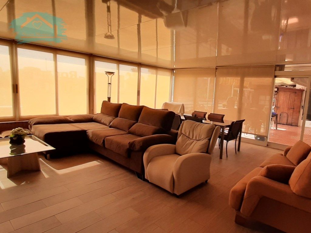 Sala d'estar de Pis de lloguer en Alicante / Alacant amb Aire condicionat, Terrassa i Moblat