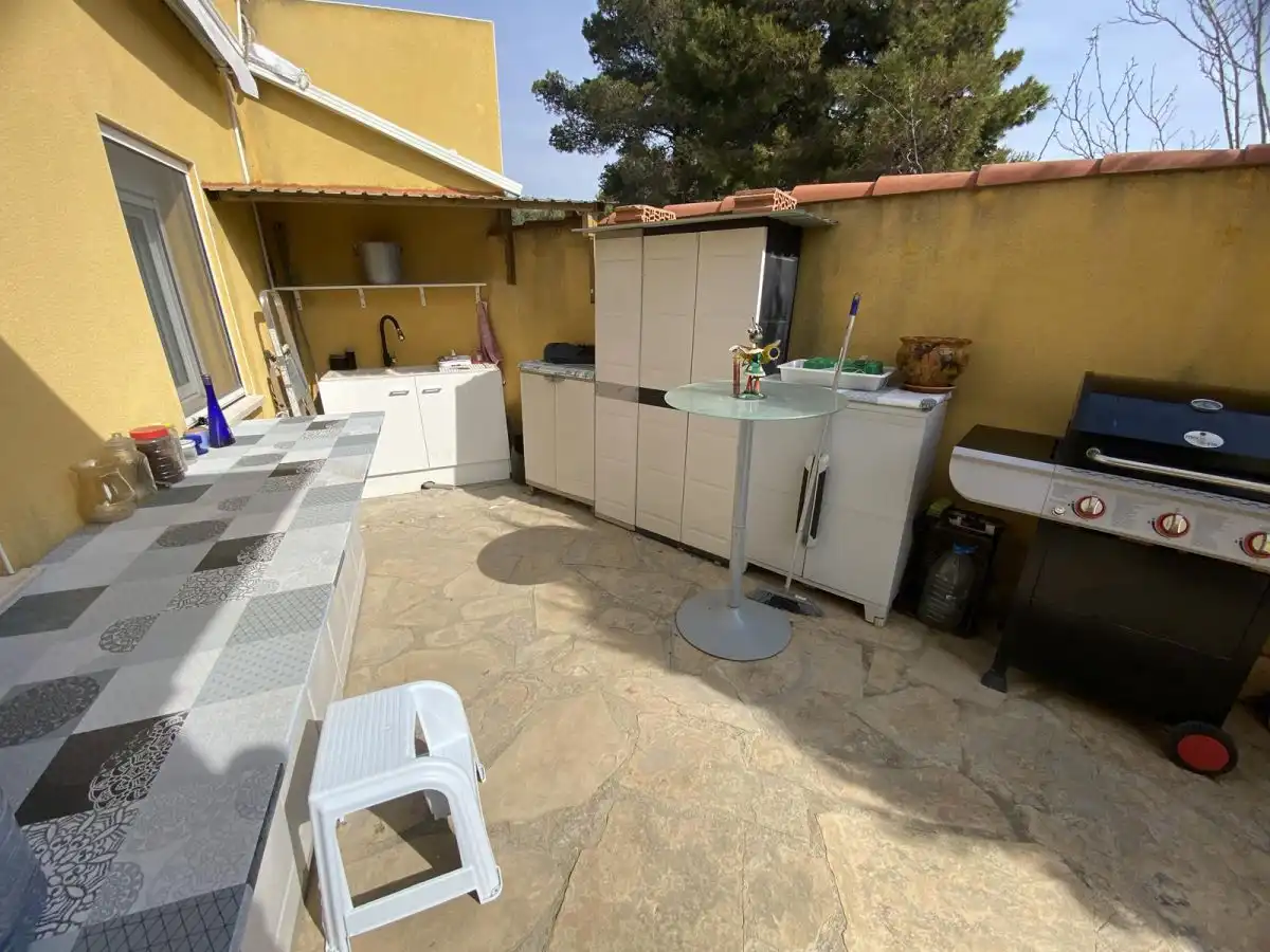 Terrassa de Casa o xalet en venda en Alcanar amb Aire condicionat, Calefacció i Jardí privat