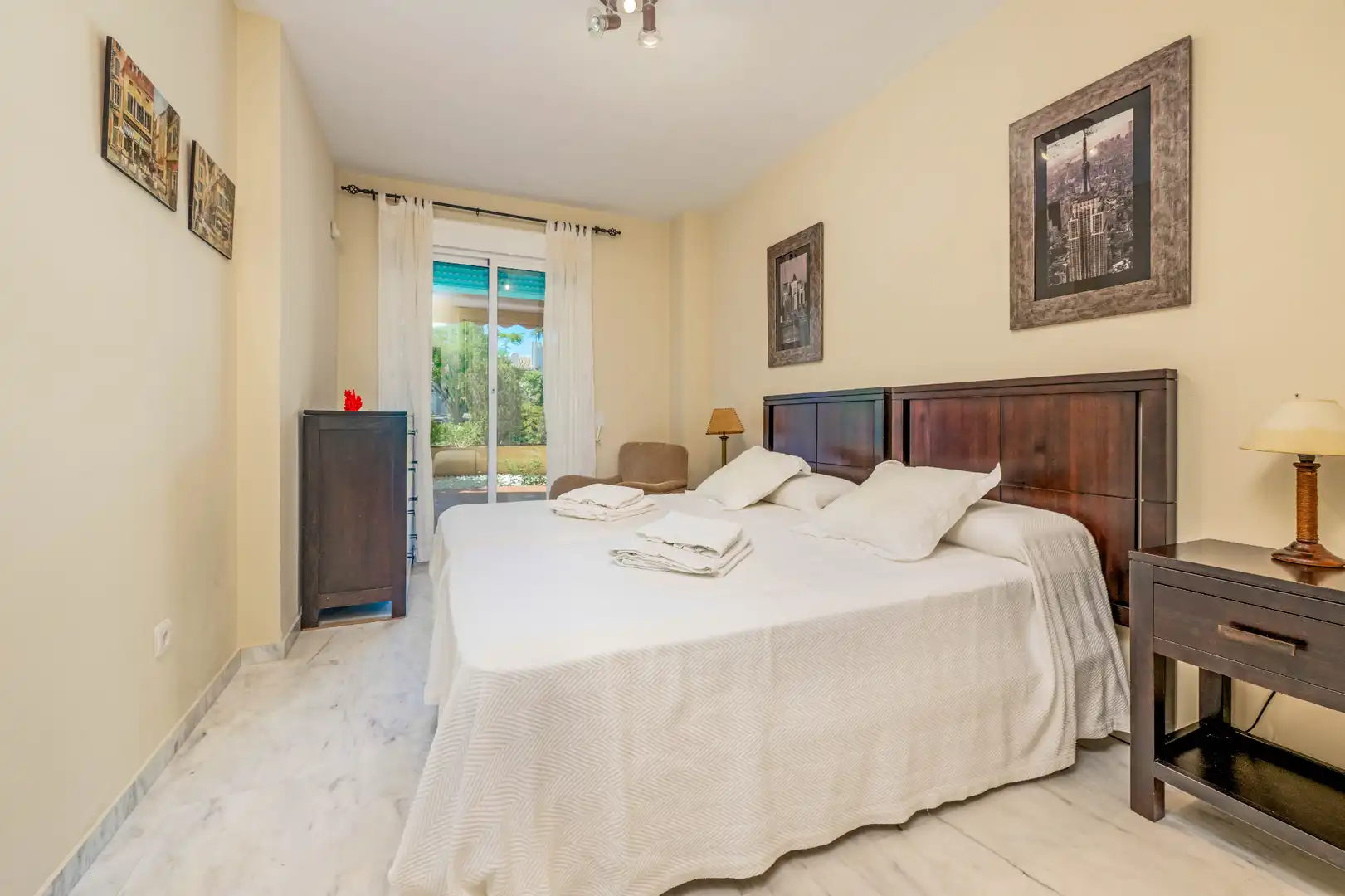 Bedroom of Ground floor for sale in Marbella  with Air Conditioner, Heating and Terrace