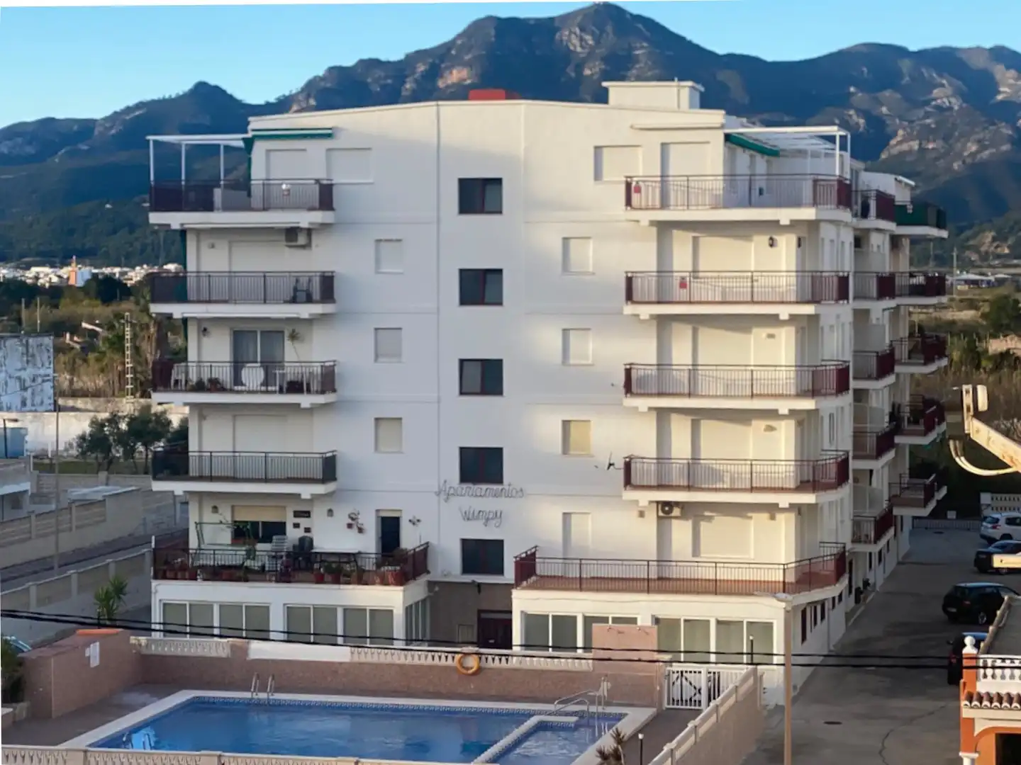Vista exterior de Apartamento en venta en Xeraco con Terraza, Amueblado y Balcón