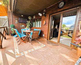 Terrace of Single-family semi-detached for sale in Collado Mediano  with Heating, Private garden and Parquet flooring