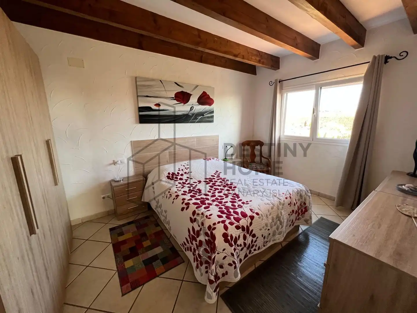 Dormitori de Casa o xalet en venda en La Oliva amb Aire condicionat, Jardí privat i Terrassa