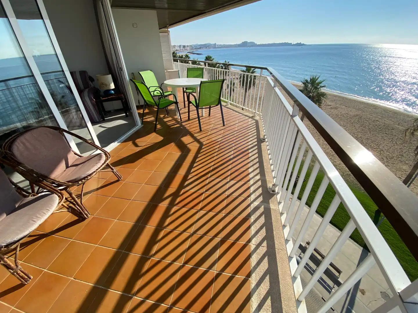 Terraza de Apartamento en venta en Calonge i Sant Antoni con Terraza, Amueblado y Horno