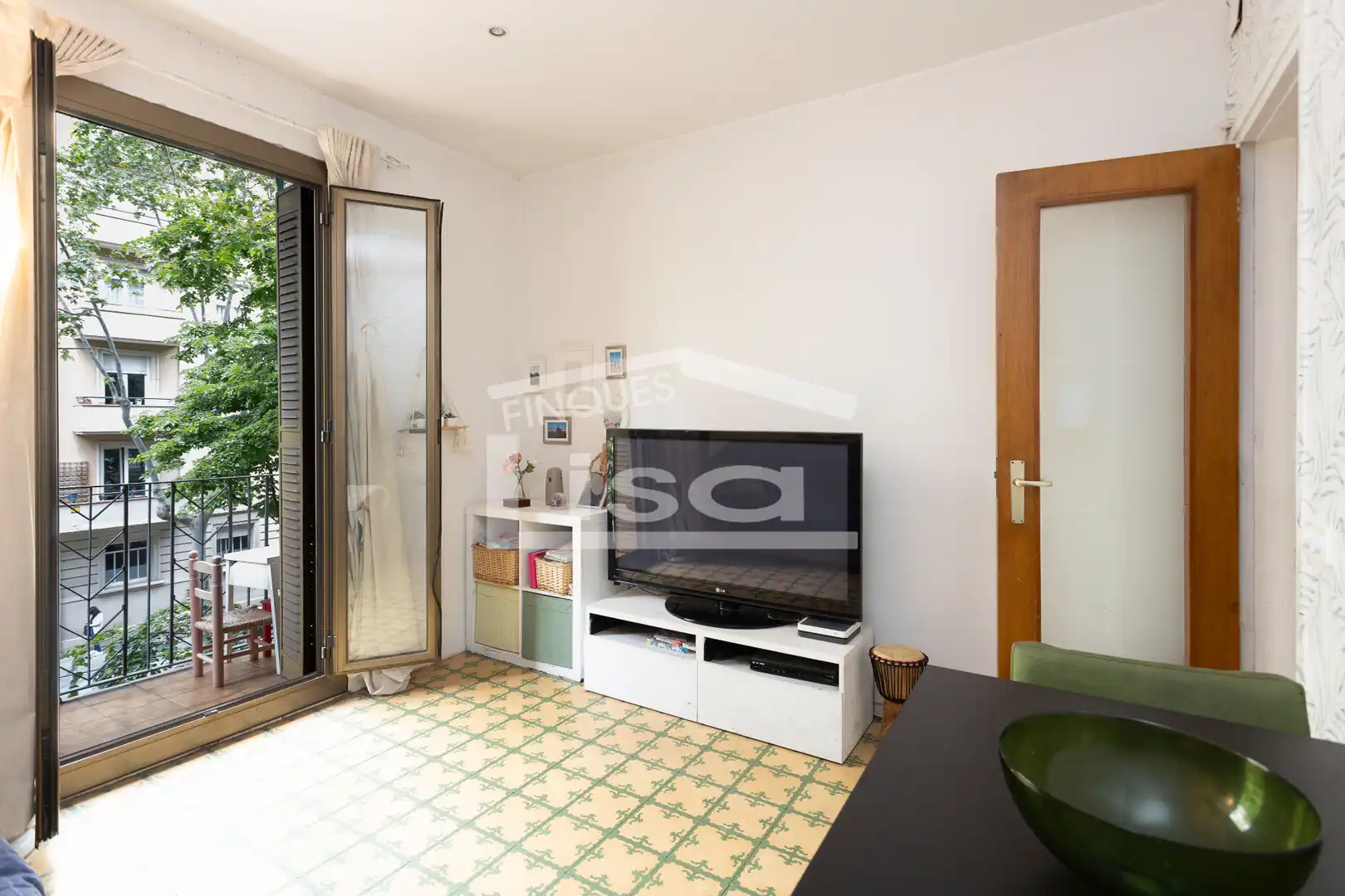 Sala d'estar de Pis en venda en Barcelona amb Balcó