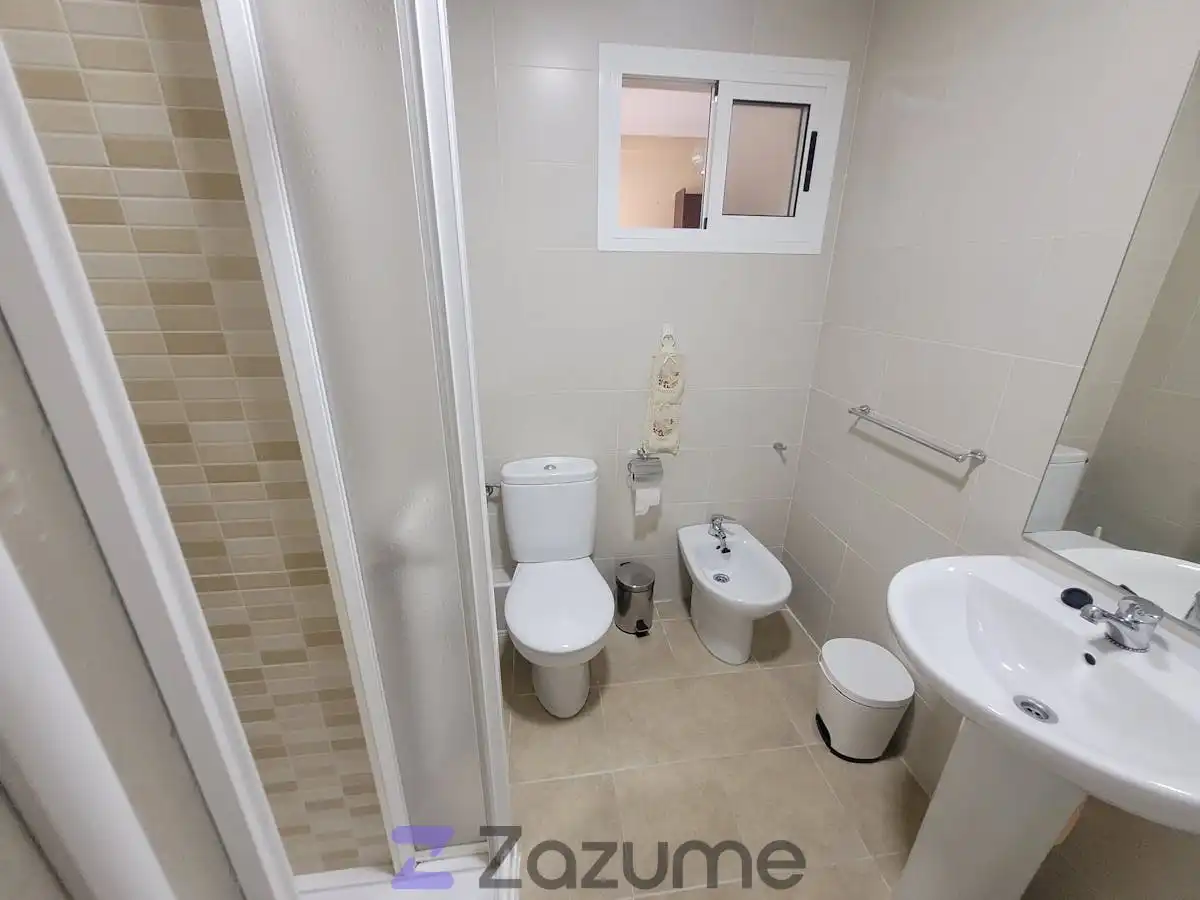 Baño de Piso de alquiler en Cuéllar con Calefacción, Parquet y Terraza