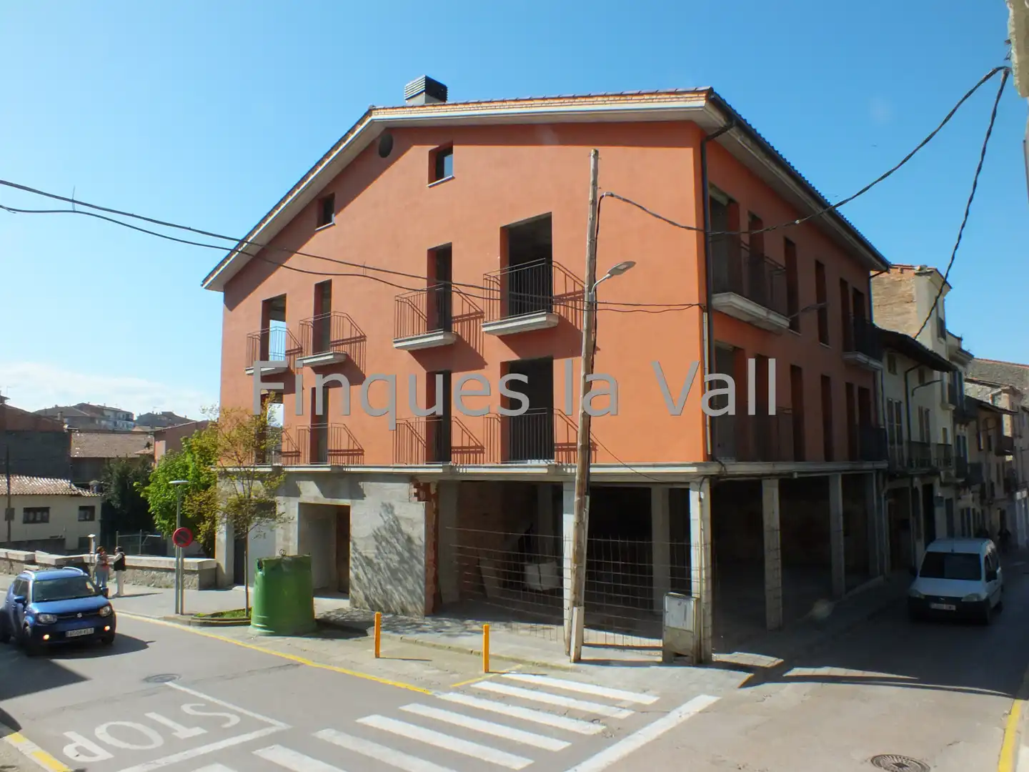 Exterior view of Flat for sale in Roda de Ter  with Heating, Oven and Balcony