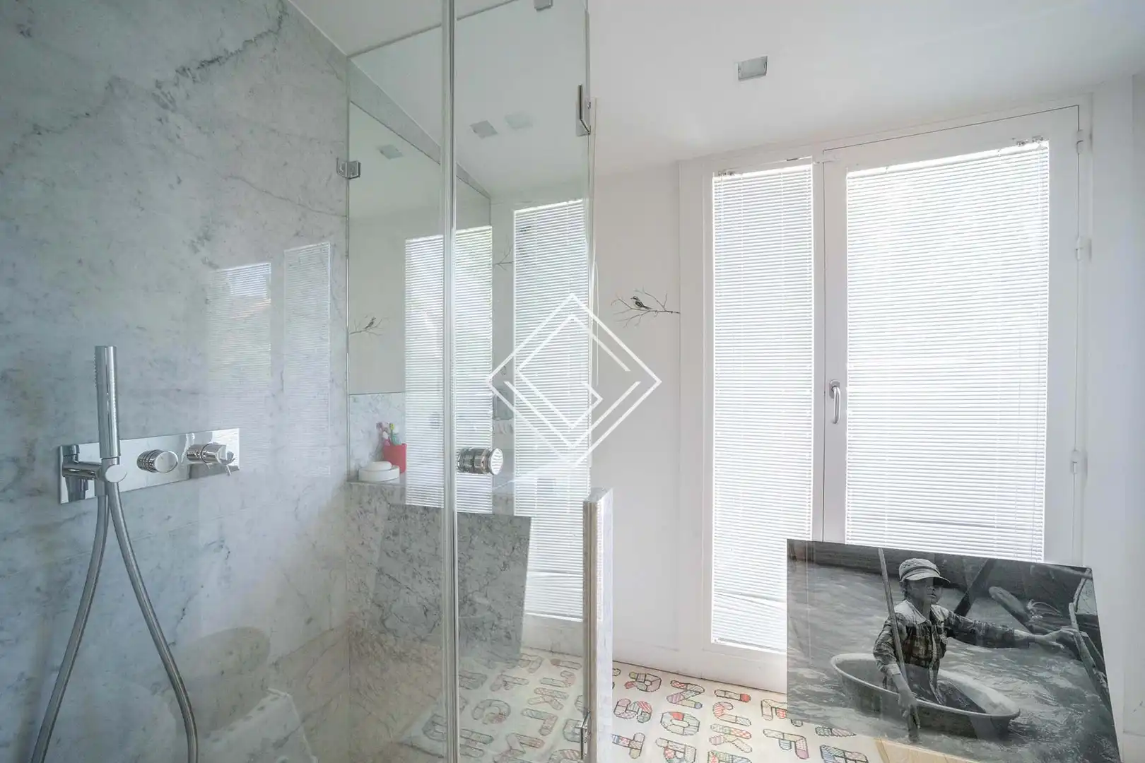 Bathroom of Detached homes for rent in Madrid  with Air Conditioner, Heating and Terrace