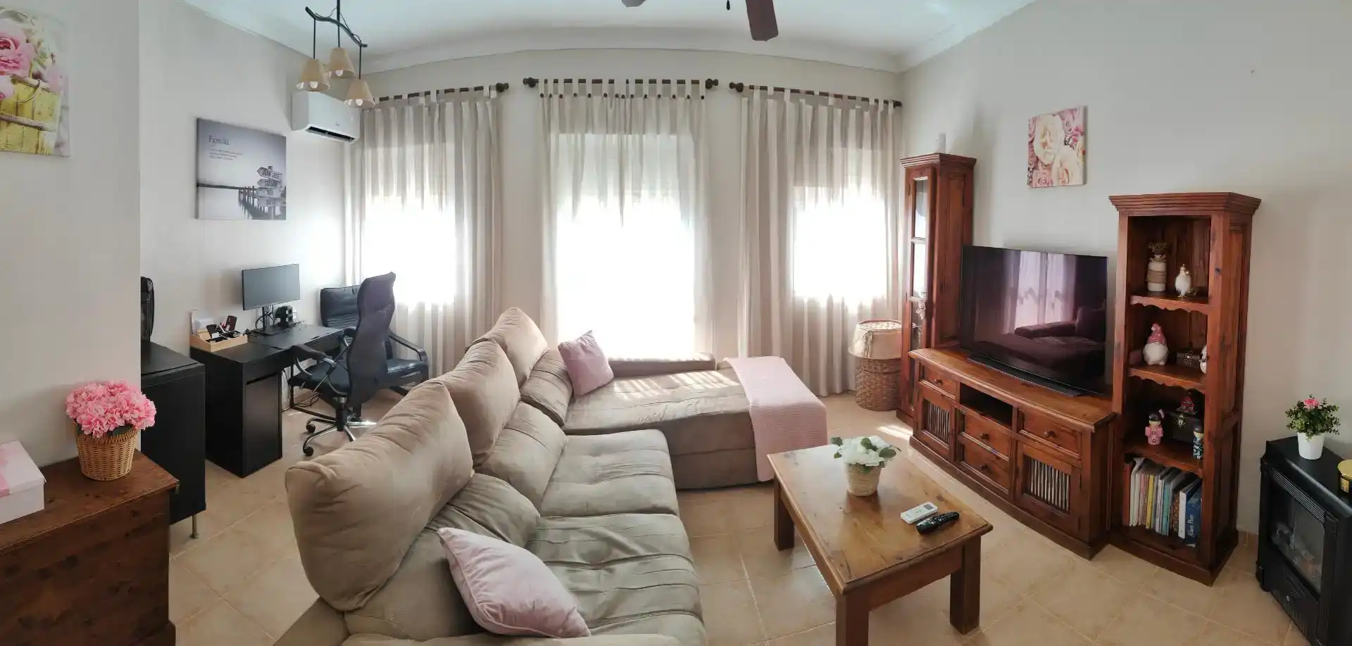 Sala d'estar de Pis en venda en Huerta Fava - Santiago