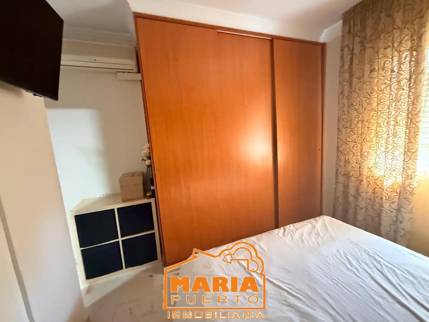 Bedroom of Flat for sale in Málaga  with Air Conditioner