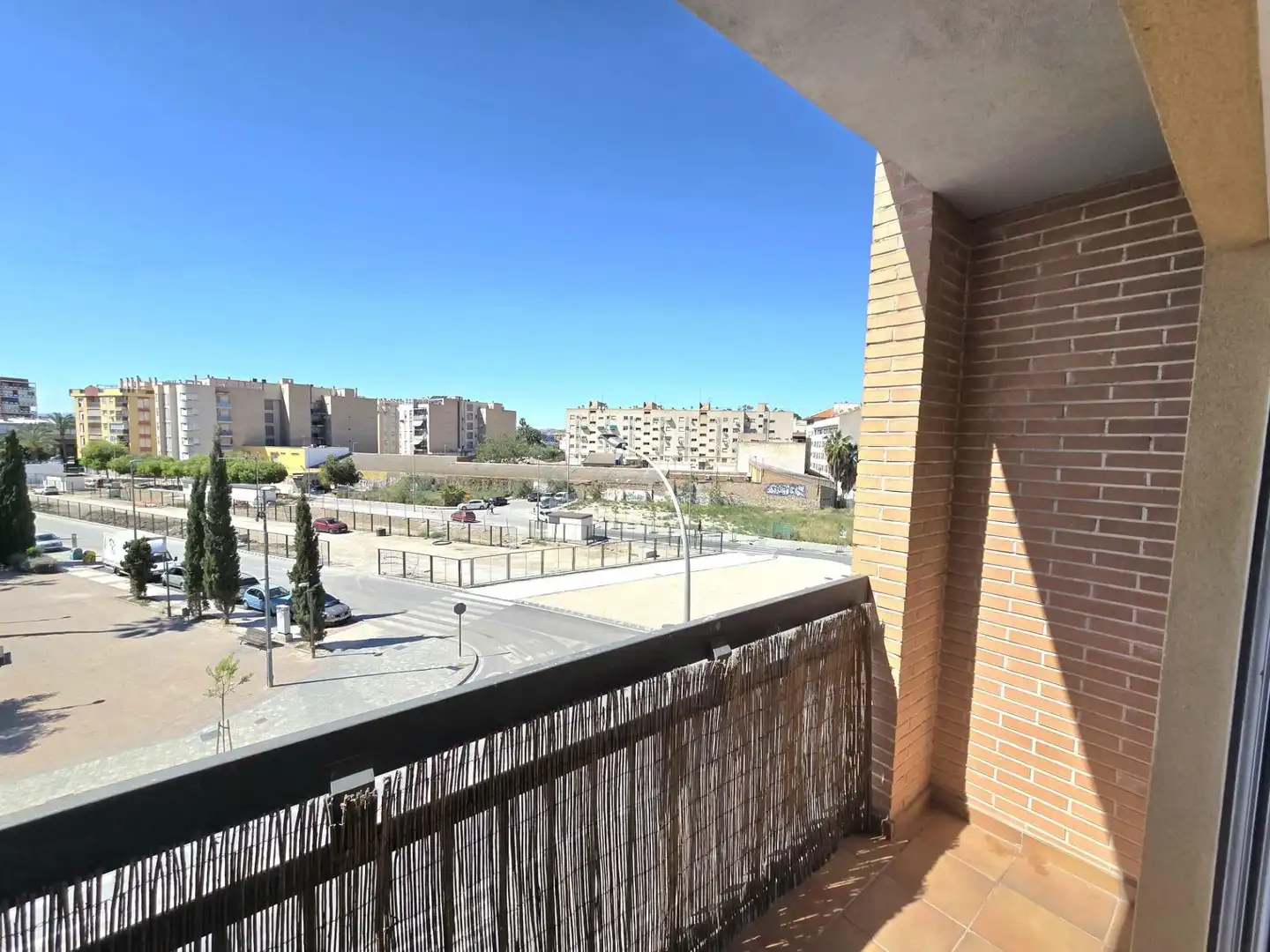 Vista exterior de Piso en venta en Murcia con Terraza