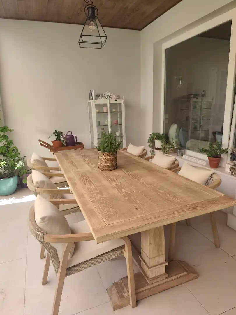 Esszimmer von Einfamilien-Reihenhaus zum Verkauf in Algete mit Klimaanlage, Heizung und Privatgarten
