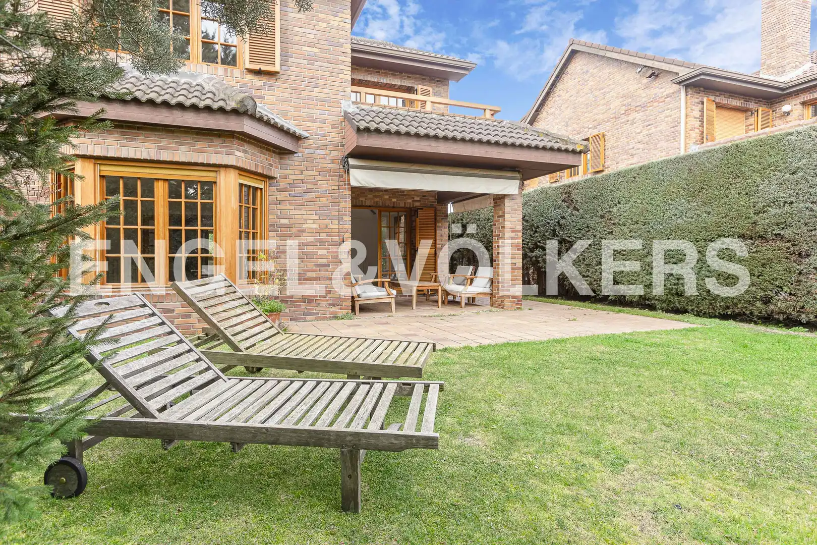 Jardín de Casa o chalet de alquiler en Las Rozas de Madrid con Aire acondicionado, Calefacción y Jardín privado