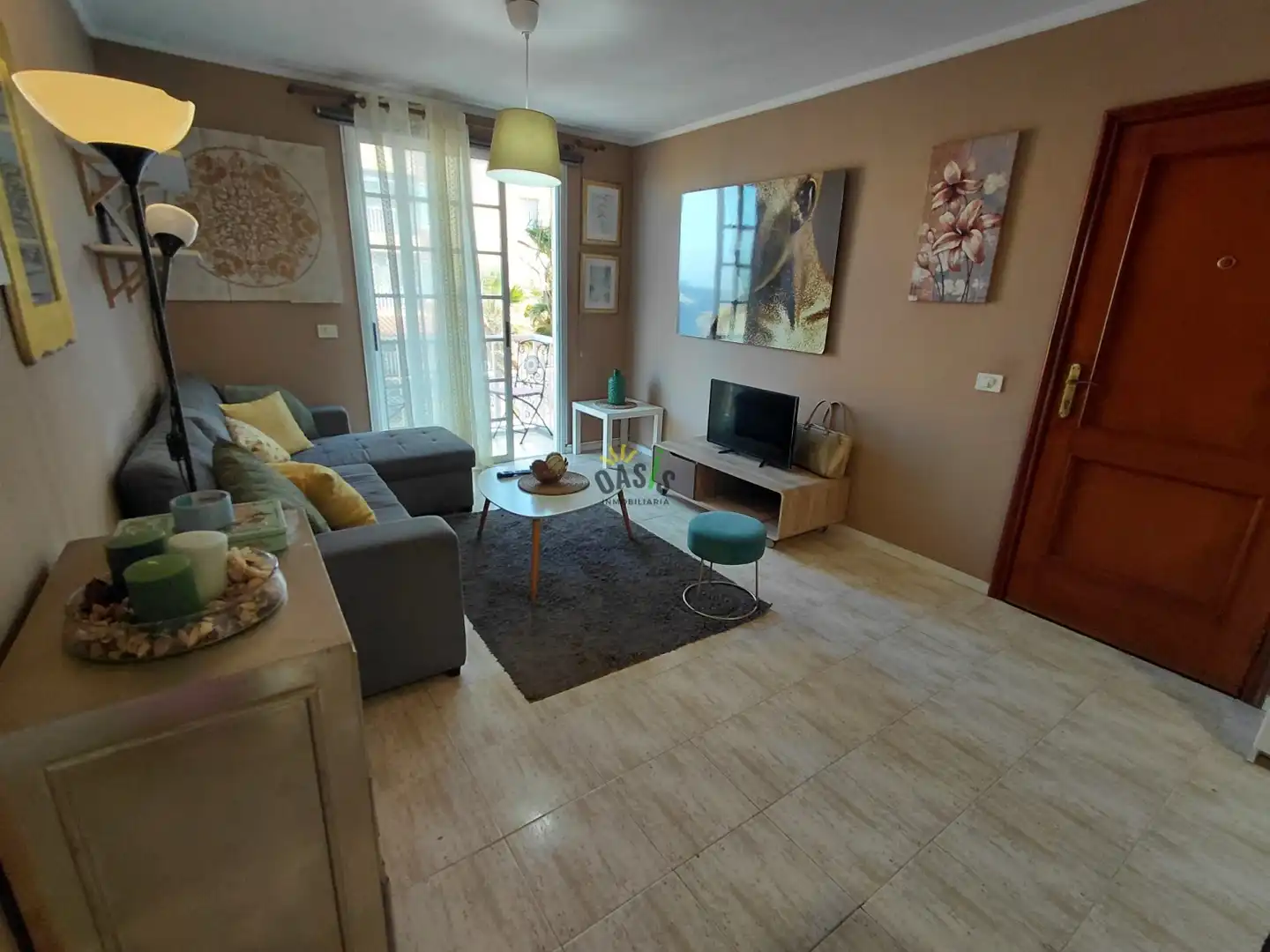 Sala de estar de Piso de alquiler en Candelaria con Amueblado