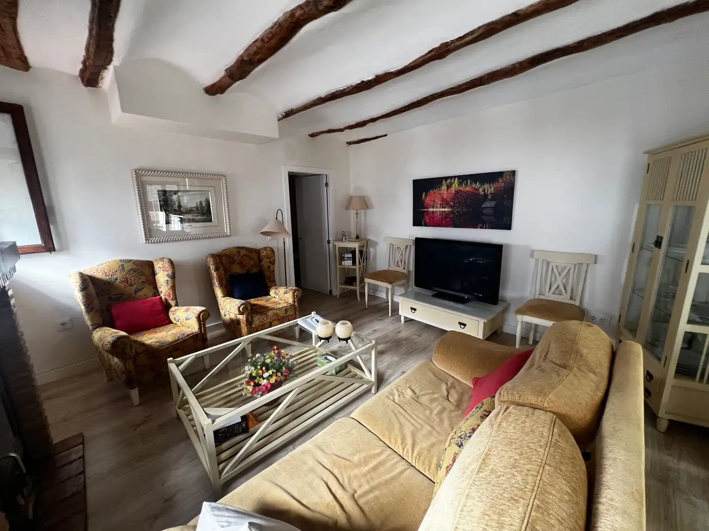 Sala de estar de Casa o chalet en venta en Sot de Chera con Aire acondicionado, Trastero y Amueblado