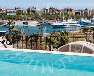 Piscina de Àtic en venda en  Barcelona Capital amb Aire condicionat, Calefacció i Parquet