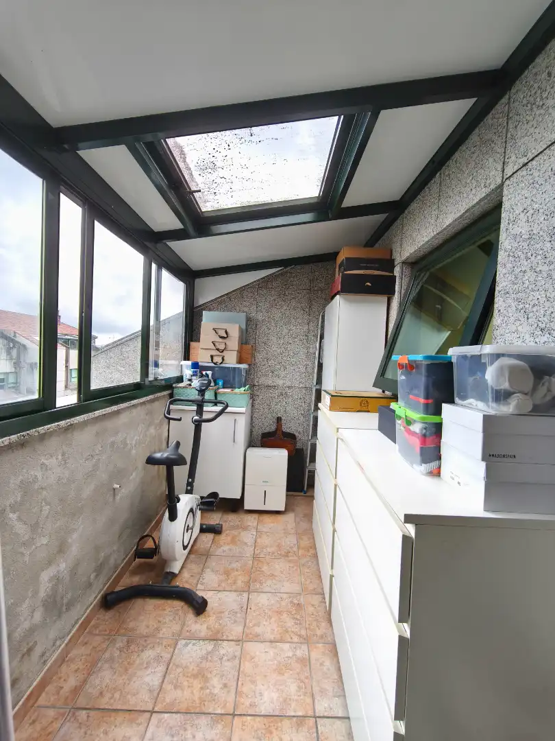 Terraza de Dúplex en venta en Santiago de Compostela  con Calefacción, Terraza y Trastero