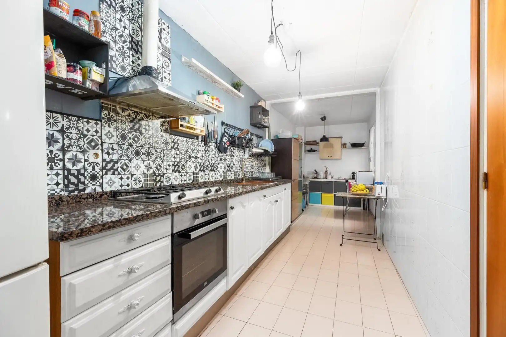 Kitchen of Flat for sale in Pineda de Mar  with Terrace and Balcony