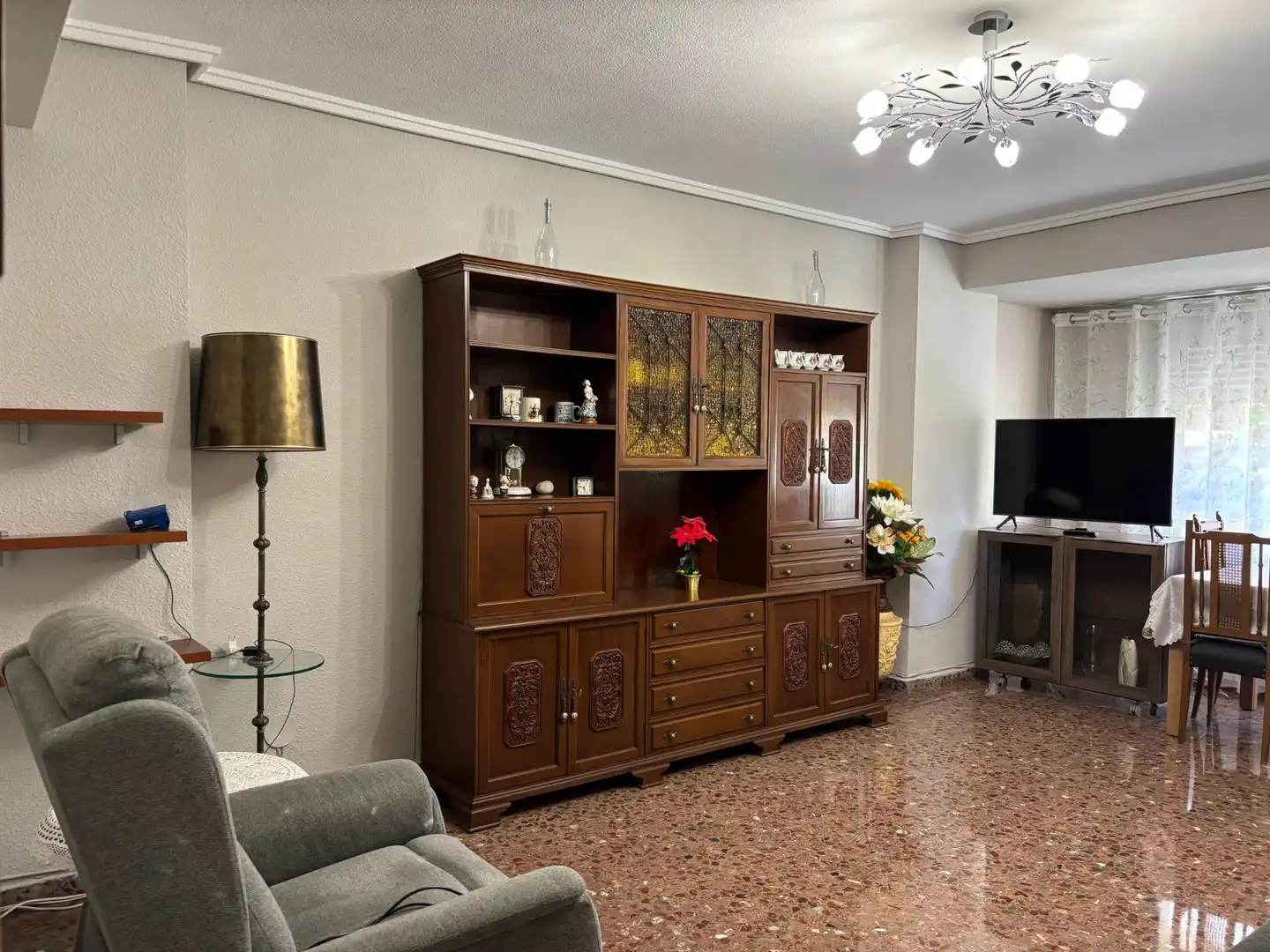 Sala d'estar de Pis en venda en Camins al Grau
