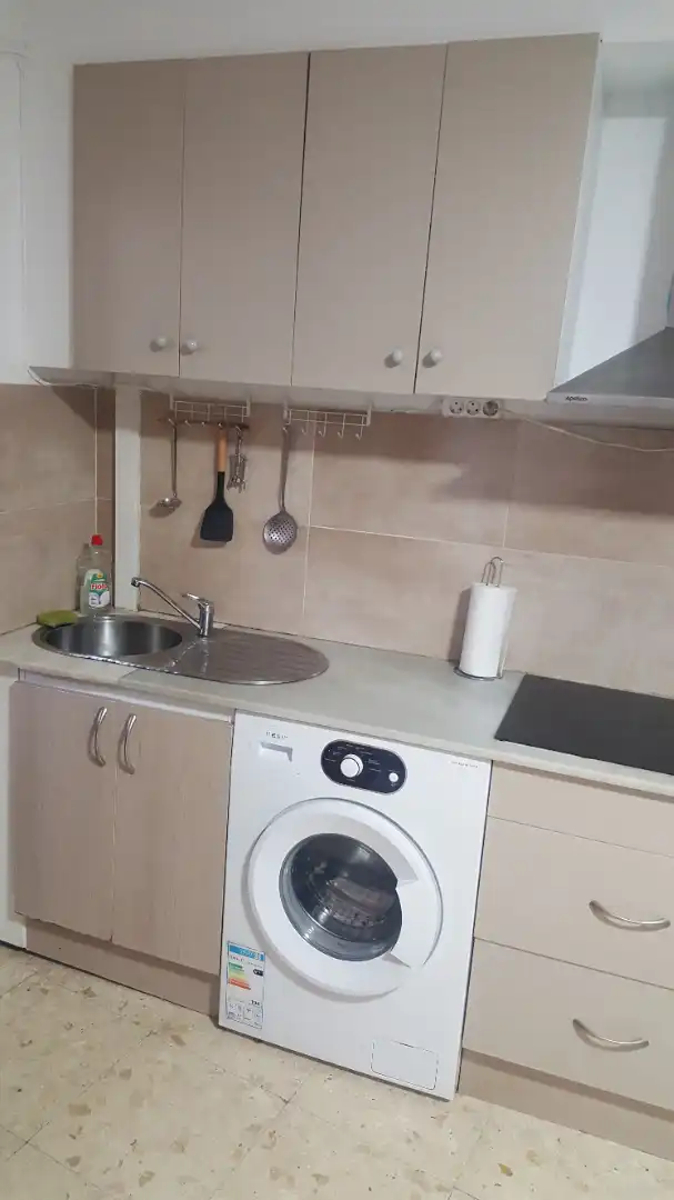 Küche von Loft zum Verkauf in Marín mit Möbliert, Waschmaschine und Mikrowelle