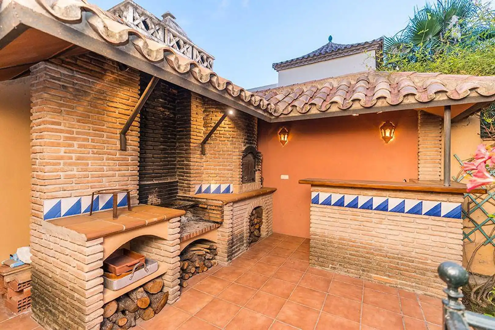 Terrassa de Casa adosada de lloguer en Marbella amb Terrassa i Moblat