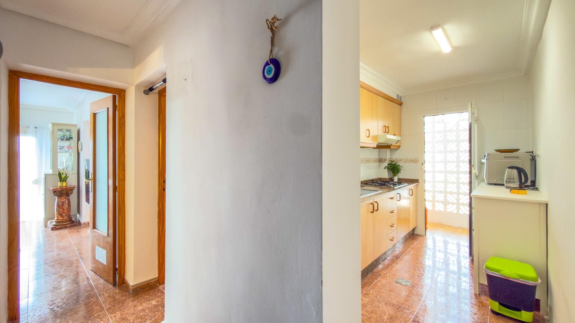 Cocina de Ático en venta en Alicante / Alacant con Aire acondicionado, Amueblado y Balcón