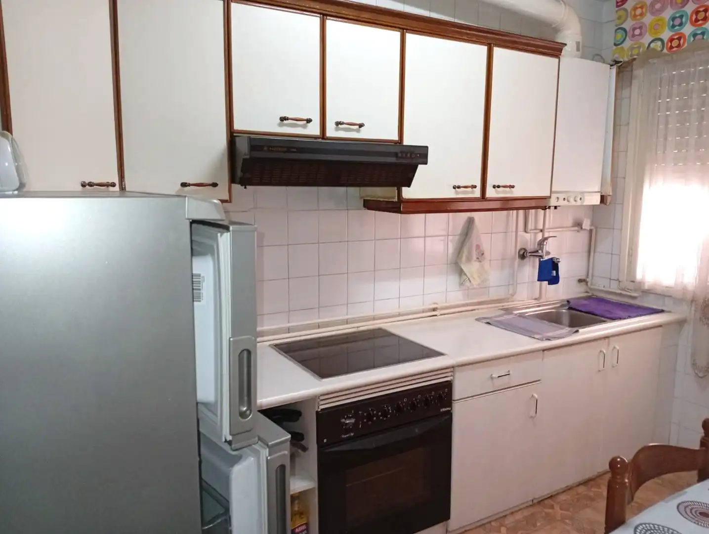 Cocina de Piso en venta en Gijón  con Calefacción, Parquet y Terraza