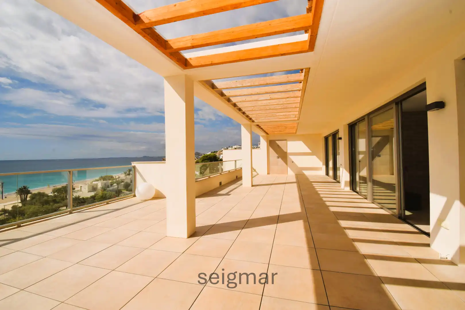 Terraza de Ático en venta en Villajoyosa / La Vila Joiosa con Aire acondicionado, Calefacción y Terraza