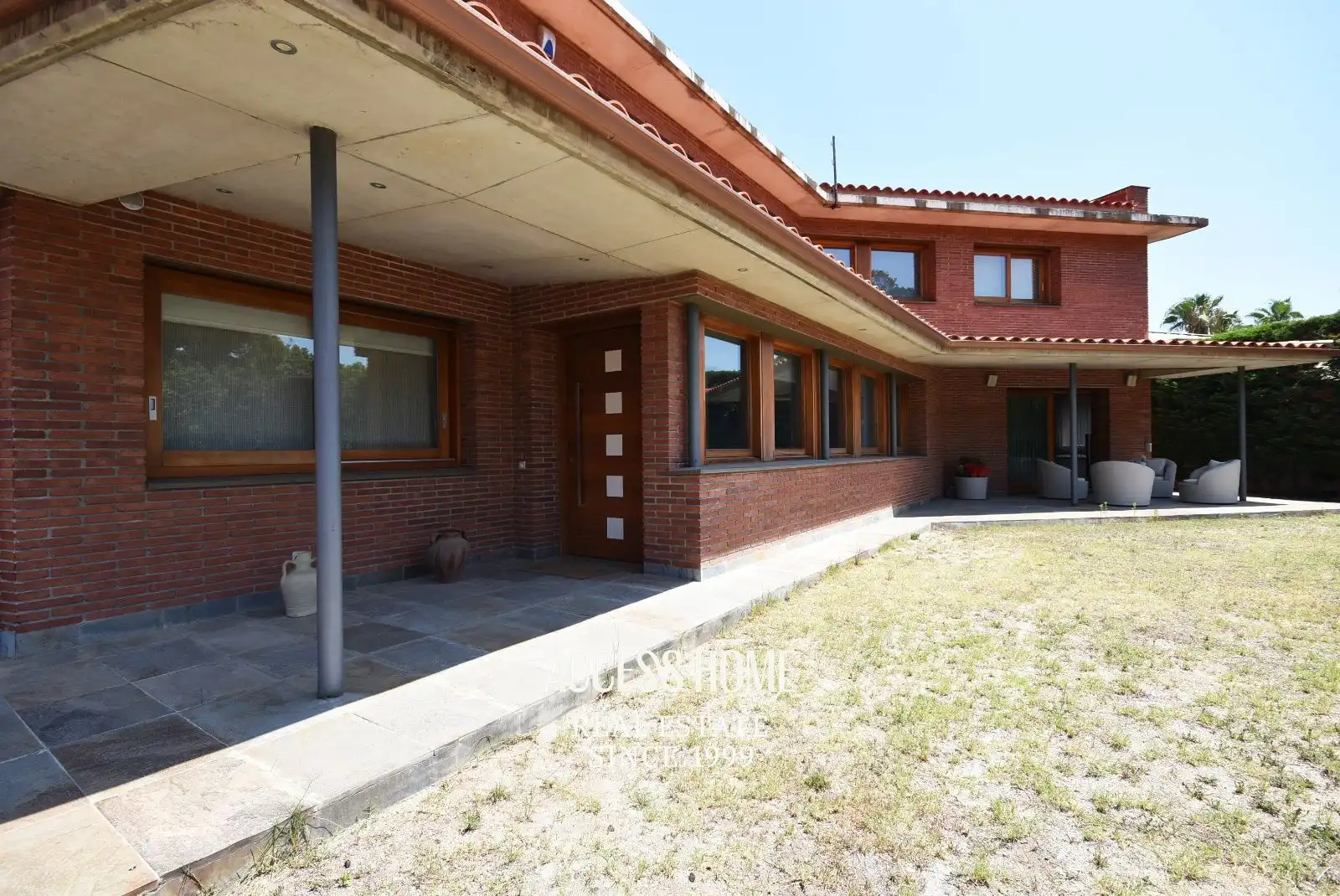 Vista exterior de Casa o chalet en venta en Cabrera de Mar con Aire acondicionado, Calefacción y Alarma