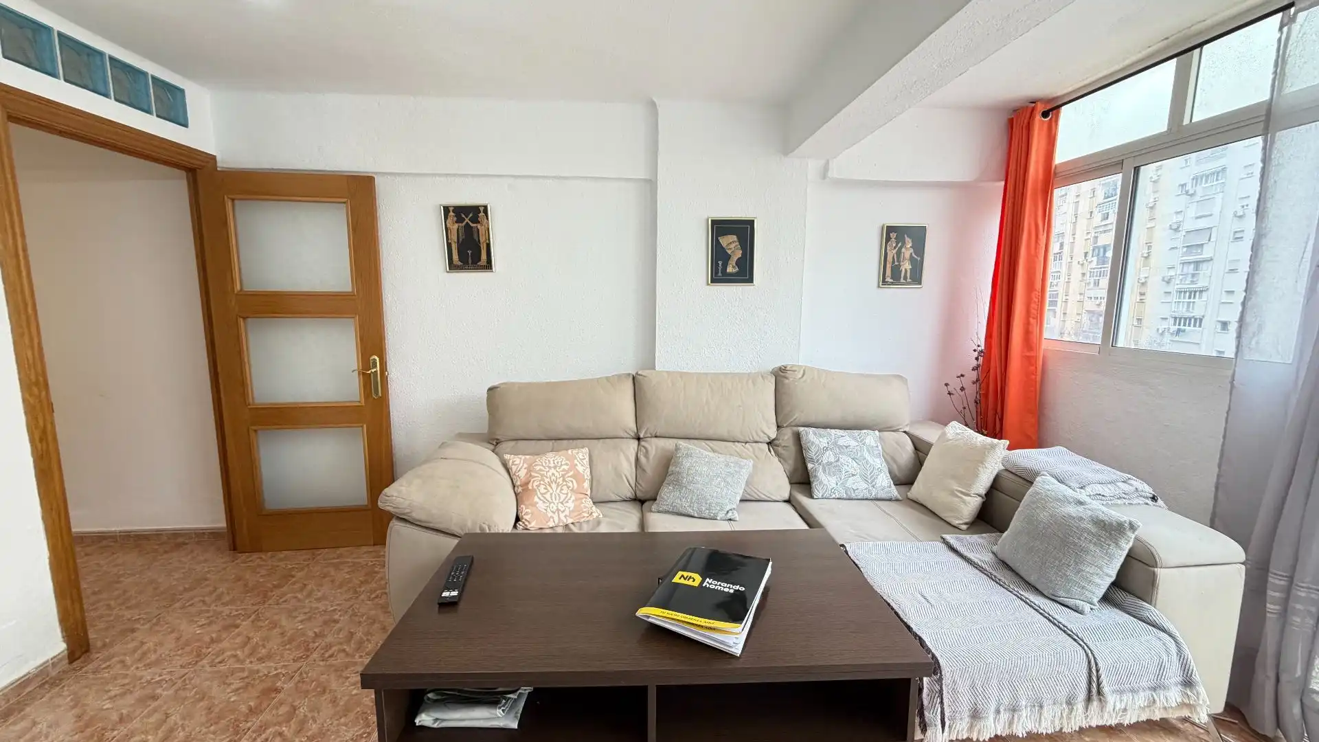 Living room of Flat for sale in Málaga Capital  with Air Conditioner and Heating