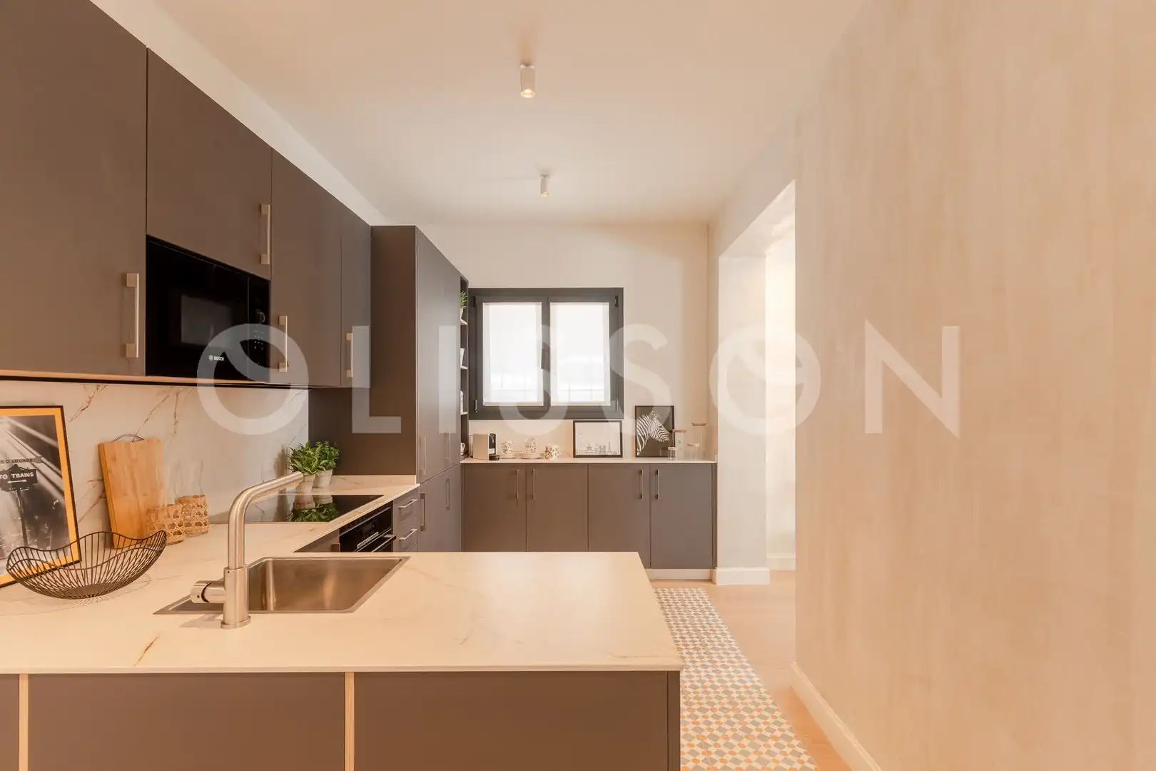 Cuina de Dúplex en venda en Madrid amb Aire condicionat, Terrassa i Traster