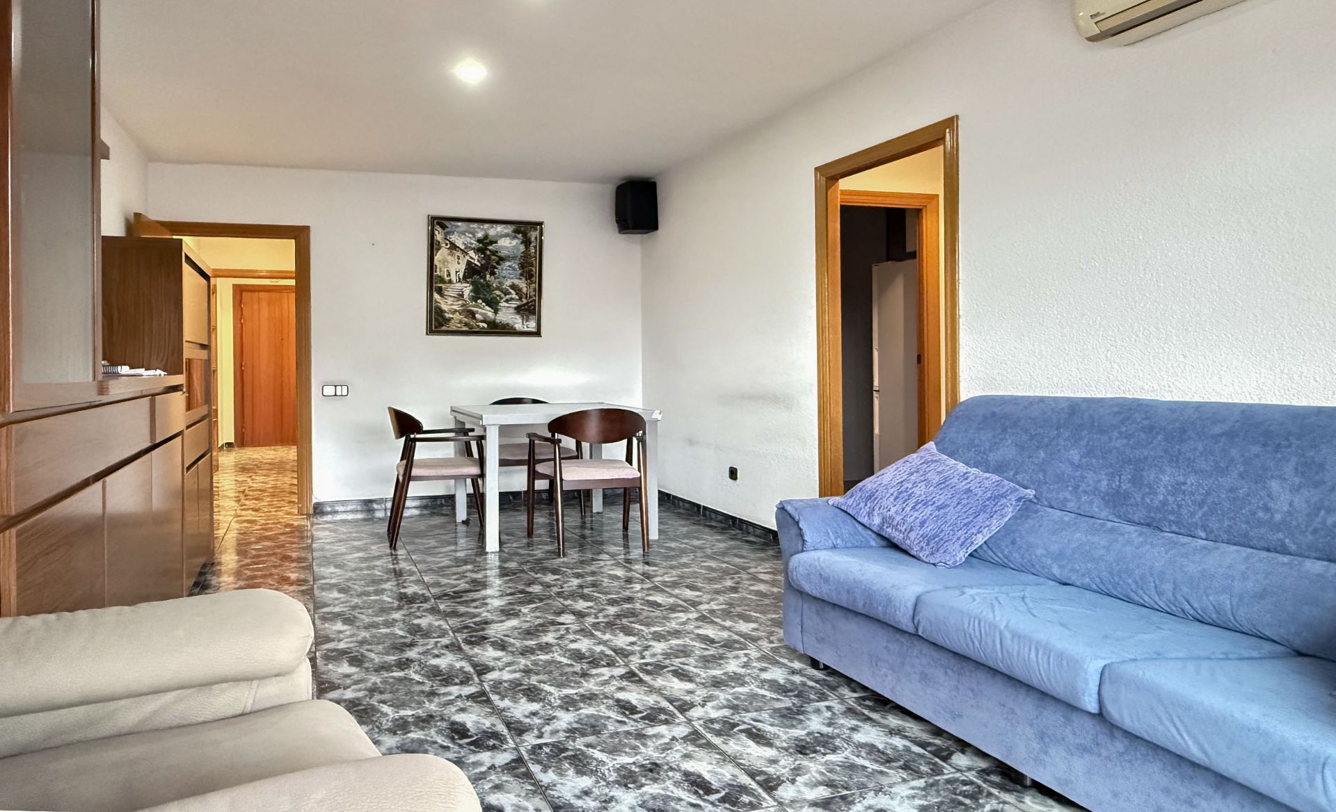 Sala d'estar de Pis en venda en El Prat de Llobregat amb Aire condicionat