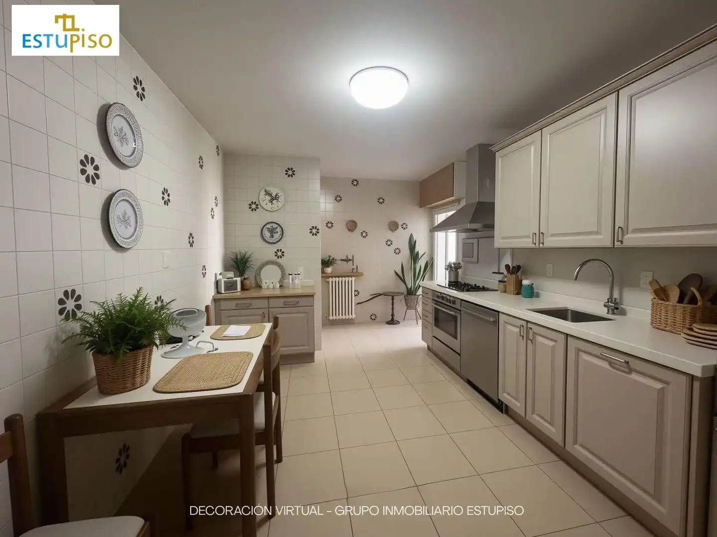 Cocina de Piso en venta en León Capital  con Calefacción, Terraza y Amueblado