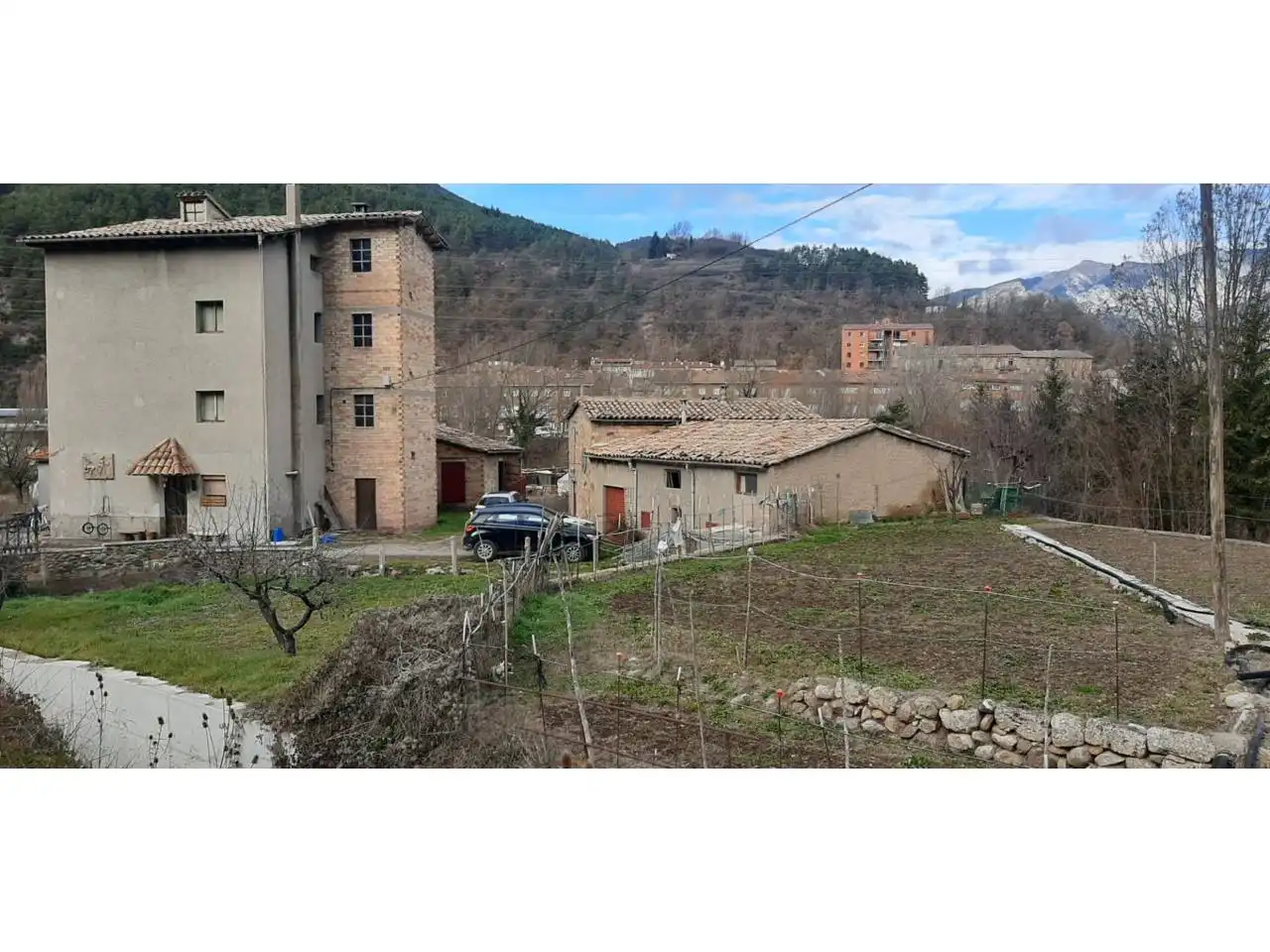Vista exterior de Casa o chalet en venta en Guardiola de Berguedà con Jardín privado