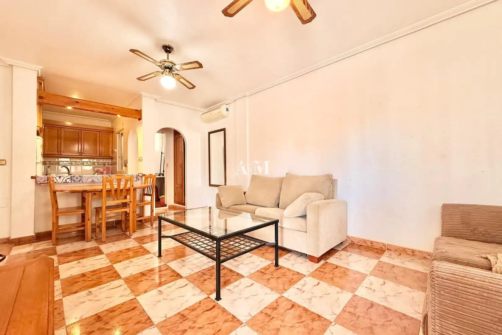 Living room of Houses for rent in Orihuela  with Air Conditioner, Heating and Terrace