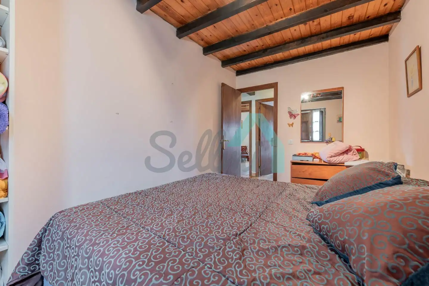Dormitori de Casa o xalet en venda en Llanes amb Calefacció, Jardí privat i Parquet