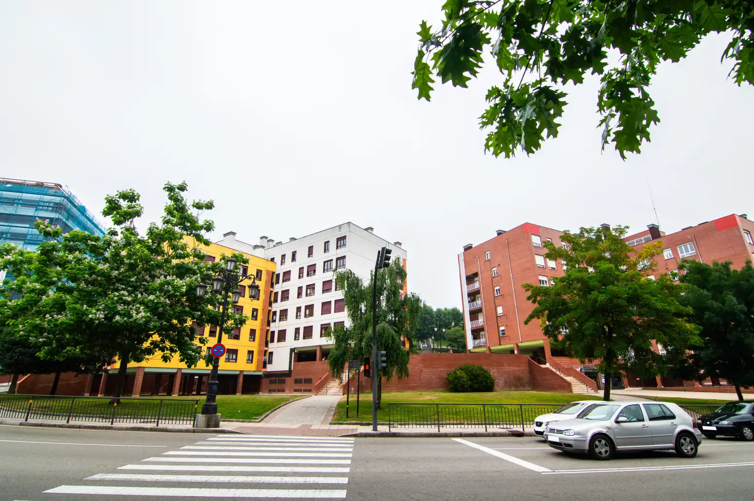 Exterior view of Flat for sale in Oviedo   with Heating, Parquet flooring and Terrace