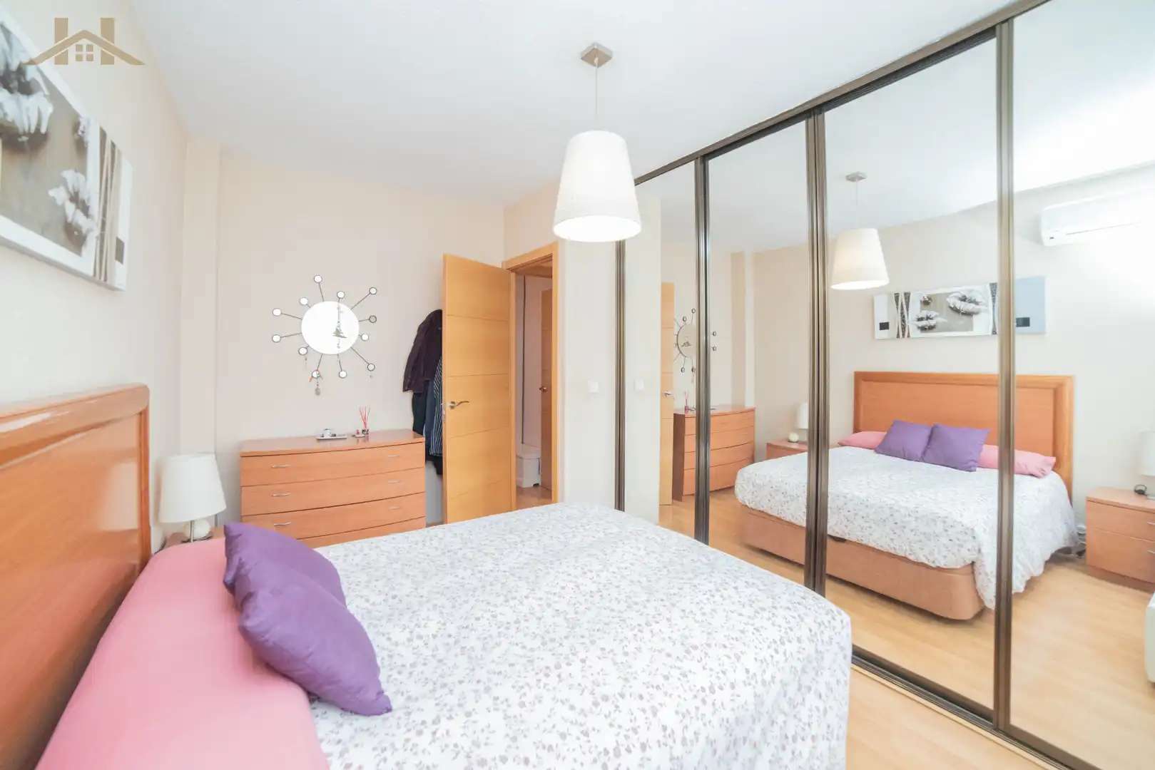 Schlafzimmer von Wohnung zum Verkauf in Fuenlabrada mit Klimaanlage, Heizung und Parkett